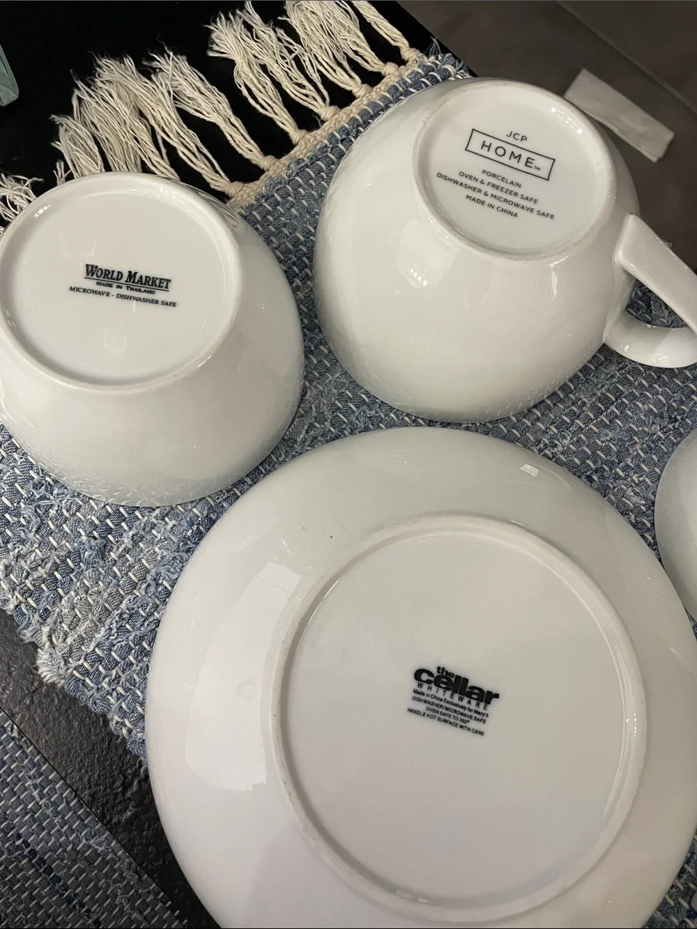 Crate&Barrel piece assorted
